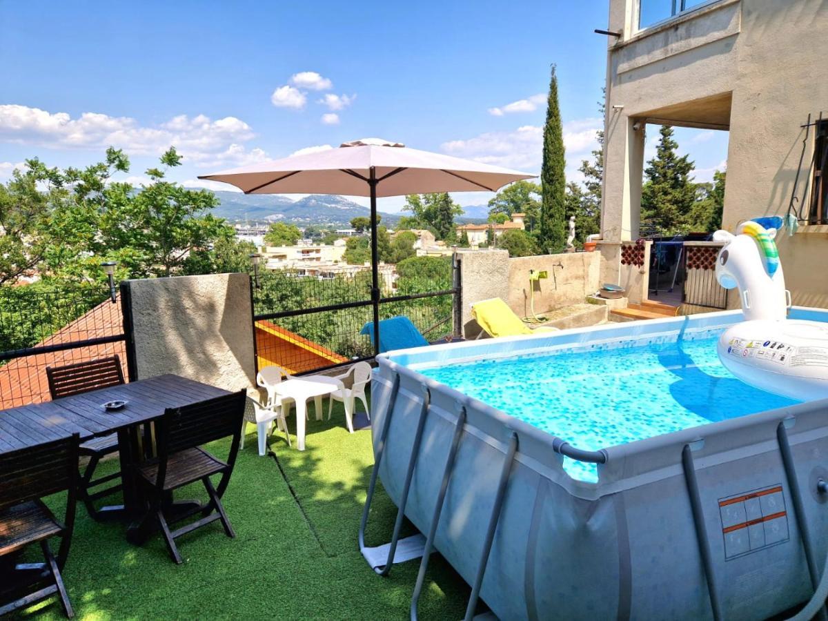 Villa Marseille Dans Les Hauteurs Luaran gambar